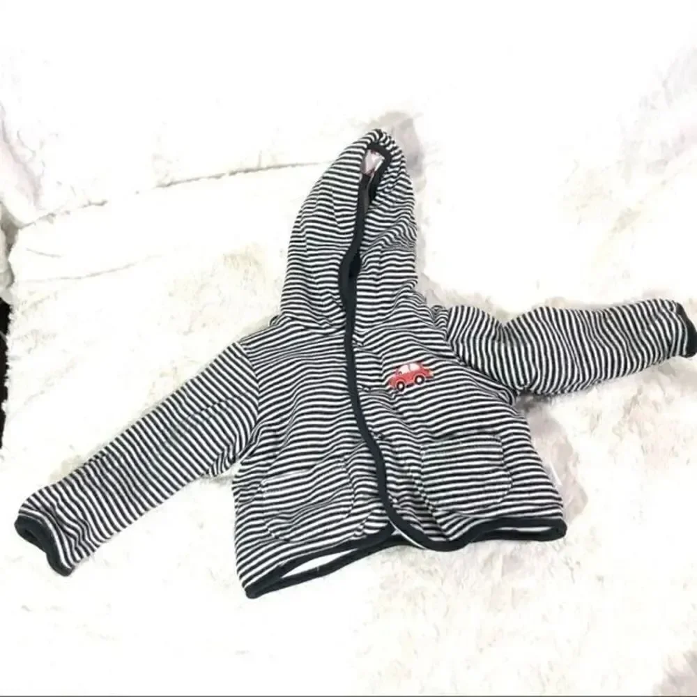 Little Me reversible puffy coat jacket 12 months